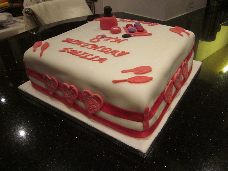One Tier 8th Birthday Cake | Neo Cakes